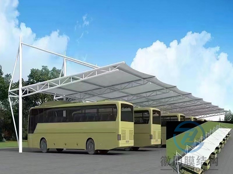 膜结构停车棚