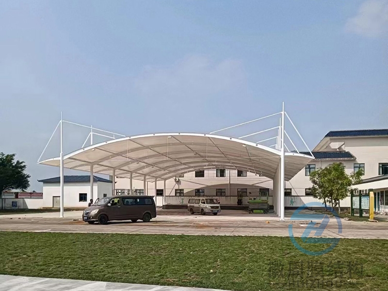膜结构停车棚