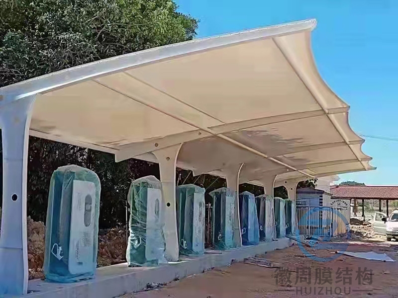 膜结构停车棚