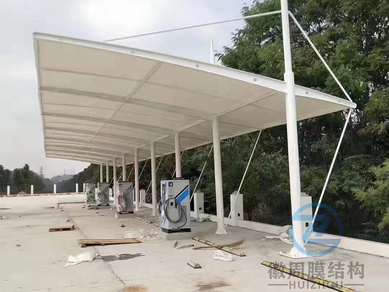 膜结构停车棚