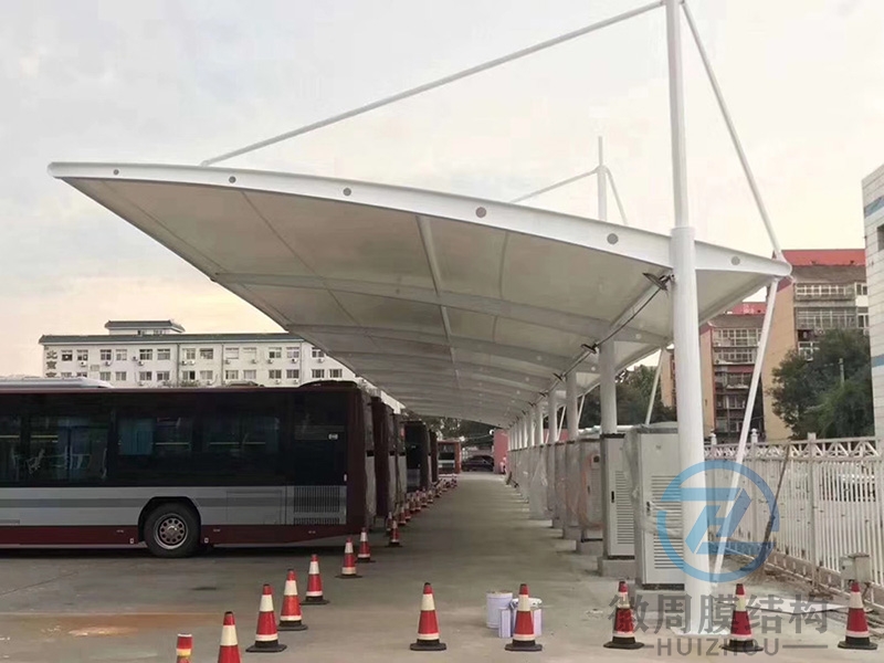 膜结构停车棚