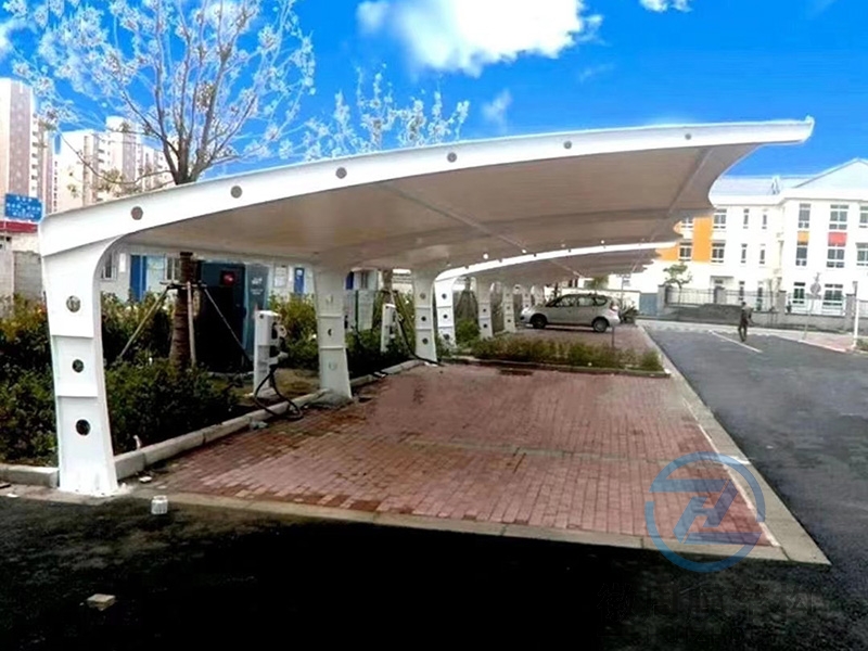 膜结构停车棚
