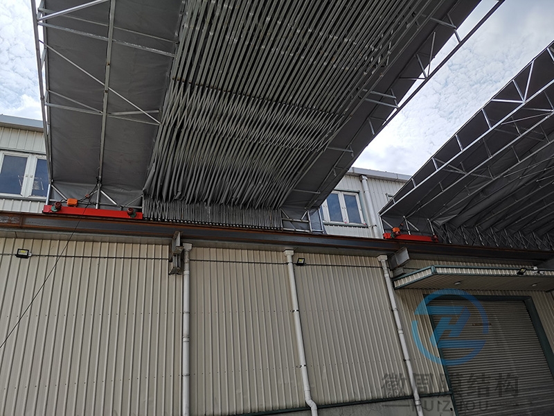 厂房电动遥控雨蓬