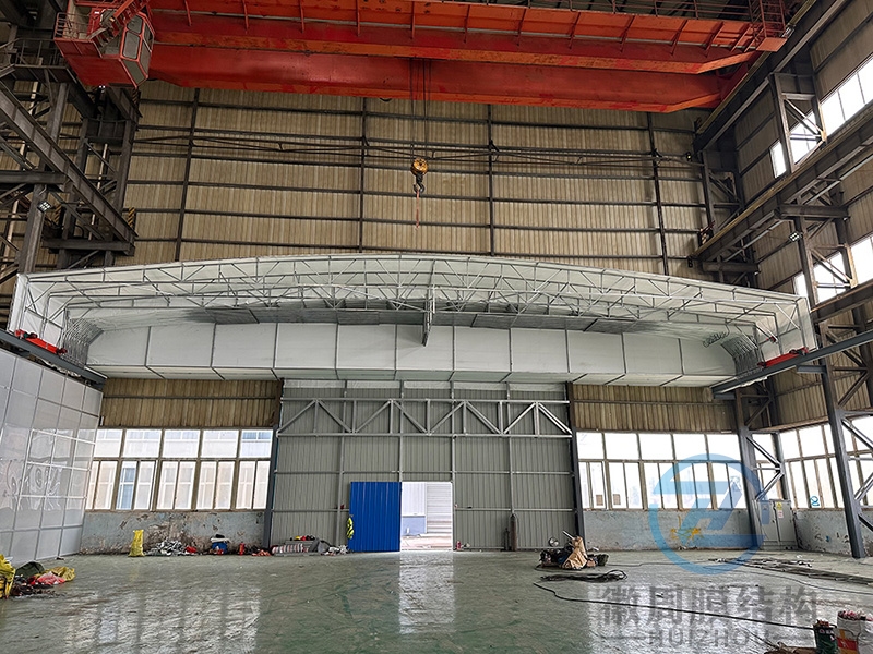 篮球场电动遮阳雨棚